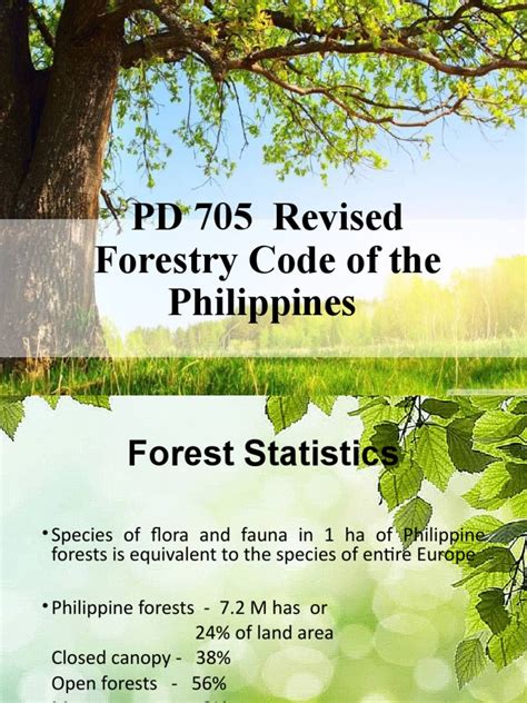revised forestry code|Official Gazette of the Republic of the Philippines .